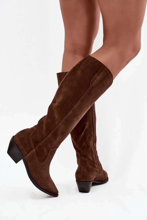 Stiefel CoZuboy-StilErmöglichtturalnego aus INildlederu sich Zuarm laufen Zazoo 4225 braune Farbe Stiefel CoZuboy-StilErmöglichtturalnego aus INildlederu sich Zuarm laufen Zazoo 4225 braune Farbe