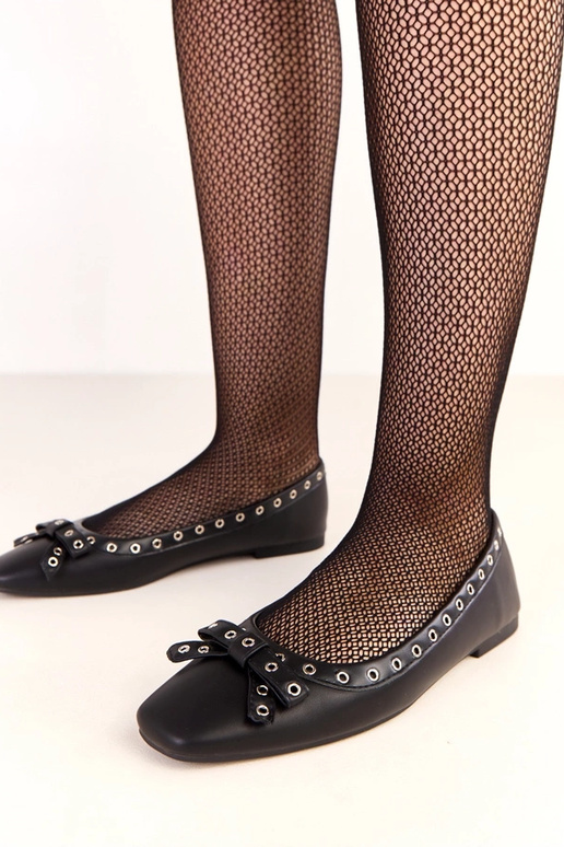 Schwarze Ballerinas Baisa mit... Schwarze Ballerinas Baisa mit...