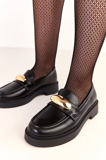 Schwarze Mokassins Ella mit... 2