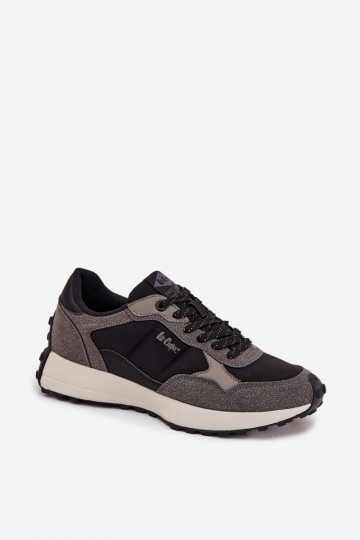 Herren-Sneaker Lee Cooper LCJ-25-03-3795 in Grau-Schwarz