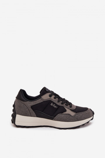 Herren-Sneaker Lee Cooper LCJ-25-03-3795 in Grau-Schwarz 2