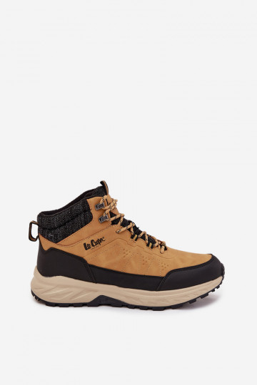 Männliche gefütterte Wanderstiefel Lee Cooper LCJ-25-01-3724M in braun 2
