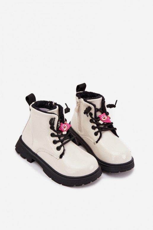 sich Zuarm laufen Stiefel Kindisch mit LackeffektPrzypinką Teddybären Zueiße Farbe Jovellea sich Zuarm laufen Stiefel Kindisch mit LackeffektPrzypinką Teddybären Zueiße Farbe Jovellea