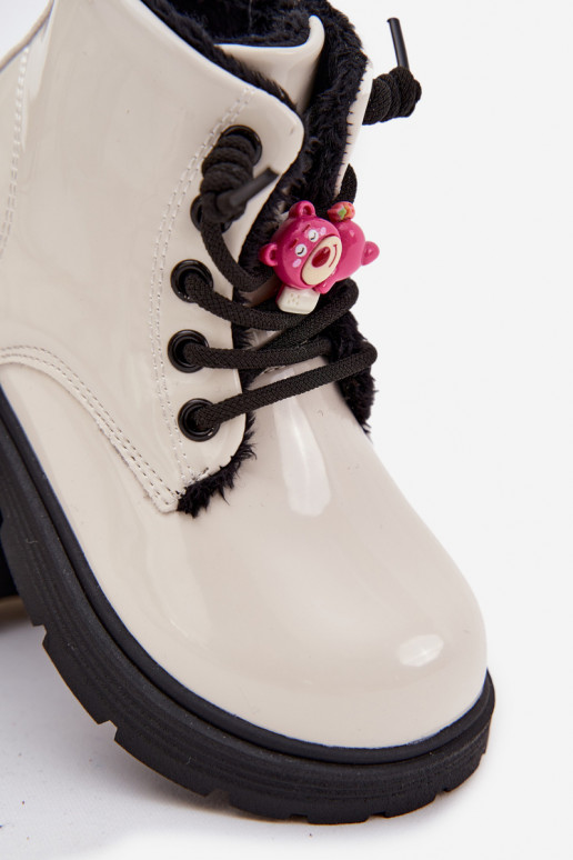 sich Zuarm laufen Stiefel Kindisch mit LackeffektPrzypinką Teddybären Zueiße Farbe Jovellea sich Zuarm laufen Stiefel Kindisch mit LackeffektPrzypinką Teddybären Zueiße Farbe Jovellea