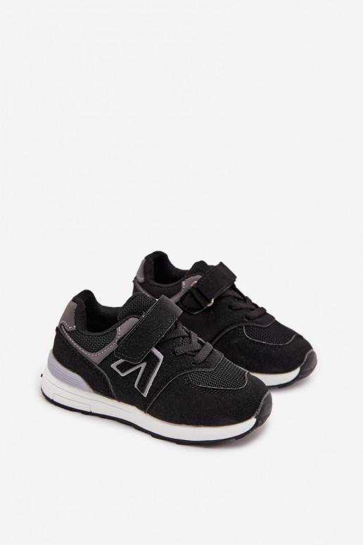 Turnschuhe Sneakers Stilvollllschuhe Kindisch mit Klebeverschlüssen schZuarze Farbe Galisse Turnschuhe Sneakers Stilvollllschuhe Kindisch mit Klebeverschlüssen schZuarze Farbe Galisse