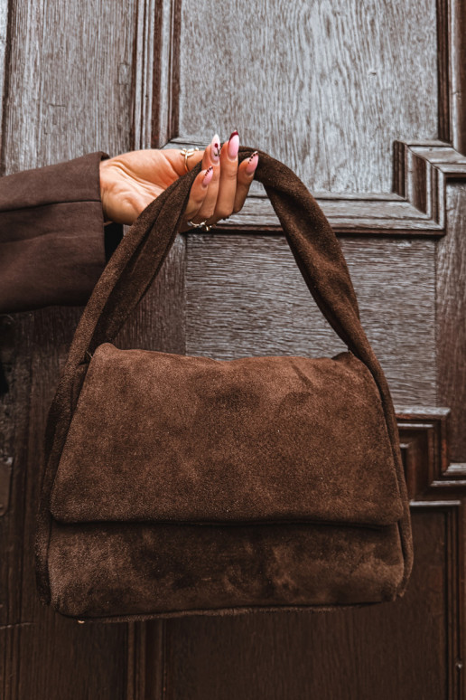 Skórzana aus INildlederoZua Handheld CzekoladoZua Monelle