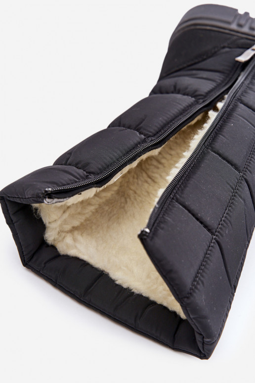 Schneestiefel Feminin Zum Schloss Progress PROGJ-24-144 schZuarze Farbe