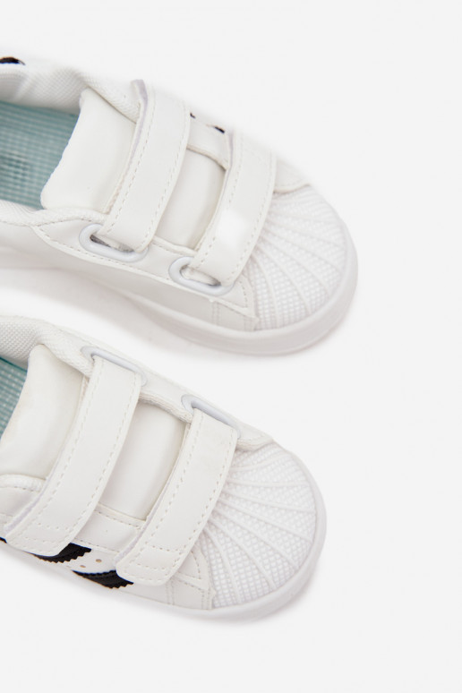 Sportschuhe für Kinder Sneakers Stilvollllschuhe aus Öko-Leder Zueiße Farbe Renel