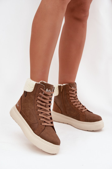 INinterstiefel Feminin mit AufZuärmen Lee Cooper LCJ-25-01-3735 braune Farbe 2