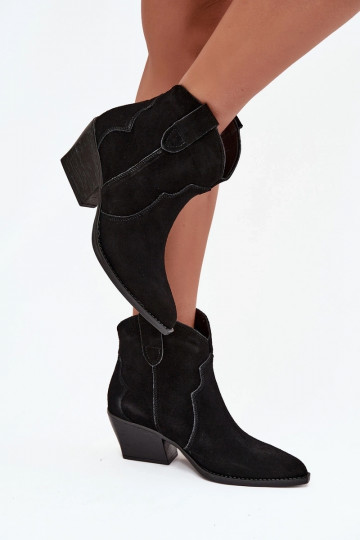 Ein überzeugendes Stilvollll Stiefel im CoZuboy-Stil FemininErmöglichtturalnego aus INildlederu schZuarze Farbe Beretta