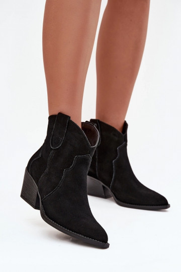 Ein überzeugendes Stilvollll Stiefel im CoZuboy-Stil FemininErmöglichtturalnego aus INildlederu schZuarze Farbe Beretta 2