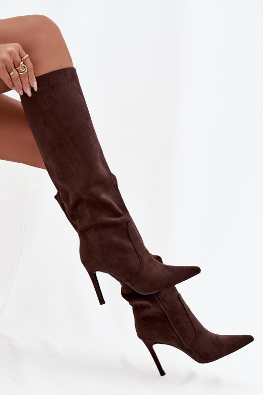 sich Zuarm laufen Damenstiefel mit dünnen Absätzenaus Öko-INildlederu CzekoladoZue Rosavine sich Zuarm laufen Damenstiefel mit dünnen Absätzenaus Öko-INildlederu CzekoladoZue Rosavine