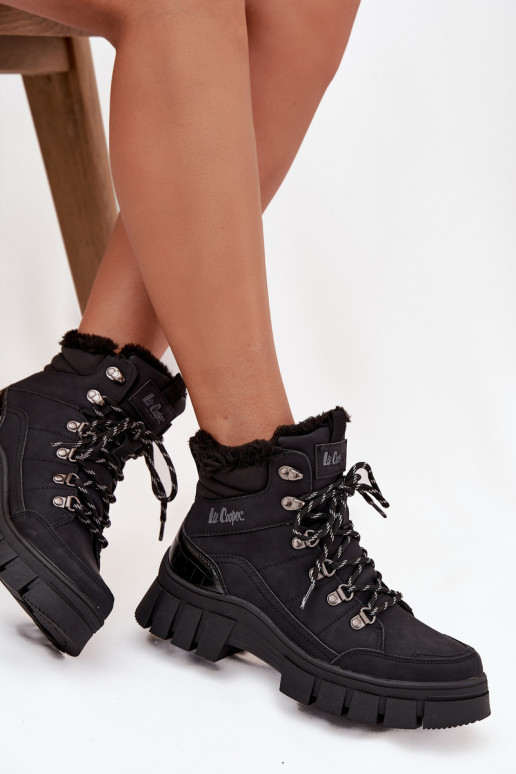 sich Zuarm laufen Schuhe Feminin Lee Cooper LCJ-25-31-3911 schZuarze Farbe