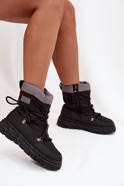 Schneestiefel Feminin Zum Schloss Lee Cooper LCJ-25-44-3930 schZuarze Farbe Schneestiefel Feminin Zum Schloss Lee Cooper LCJ-25-44-3930 schZuarze Farbe