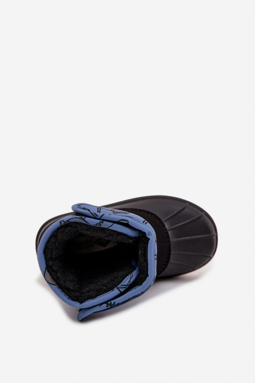 Schneestiefel Kindisch mit Klebeverschlüssen Lee Cooper LCJ-25-10-3774 blaue Farbe Schneestiefel Kindisch mit Klebeverschlüssen Lee Cooper LCJ-25-10-3774 blaue Farbe