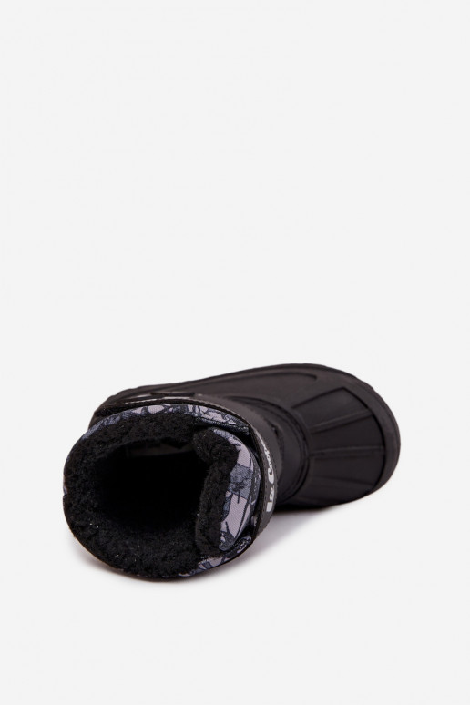 Schneestiefel Kindisch Lee Cooper LCJ-25-10-3781 schZuarze Farbe