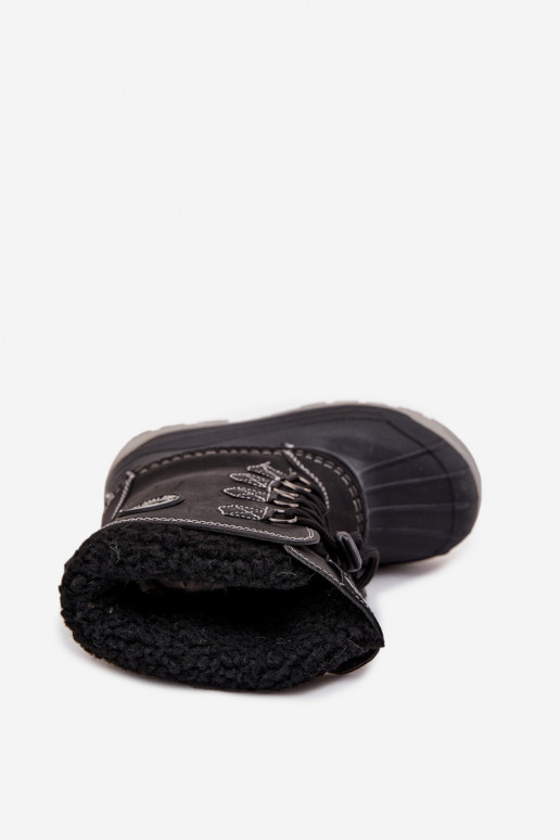 Schneestiefel Kindisch Jungen Lee Cooper LCJ-25-44-3943K schZuarze Farbe