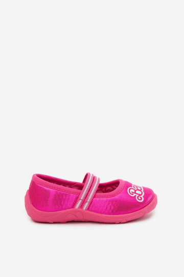 Ballerinas Hausschuhe Dla DzieZuczynek BARBIE pinke Farbe Adrisse 2