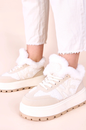 Beige gefütterte... 2