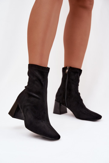 Damen Stiefeletten aus Kunstwildleder Olianne 2