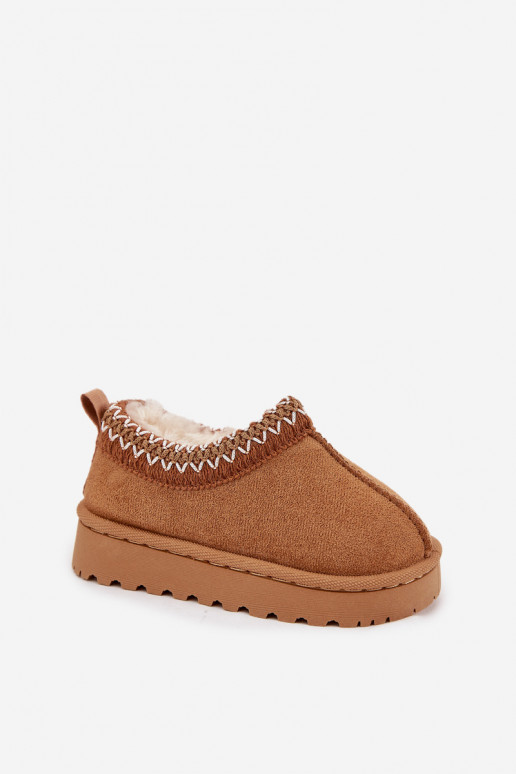 Schneestiefel KindischHaftem braune Farbe Prina