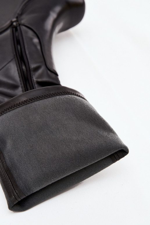 Damen Overknee-Stiefel mit Plateau in Schwarz "Terisse"