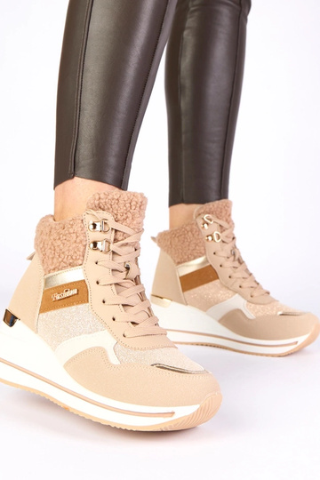 Sandfarbene warme... 2