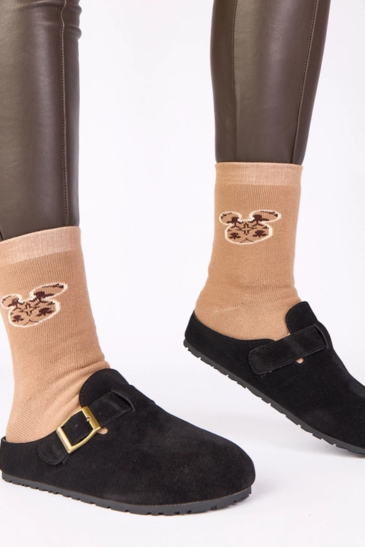 Schwarze Stiefeletten mit dekorativem...