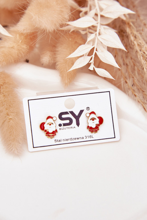 mit stilvollen Detailsi INeihnachtsmanne Aus Chirurgenstahl