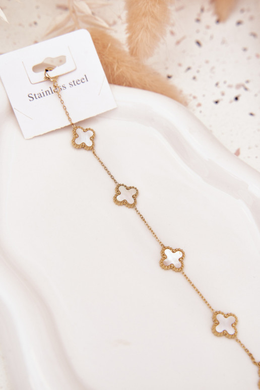 Ein Armband Mit Anhängern Stal NierdzeZuna Gold-PerłoZua