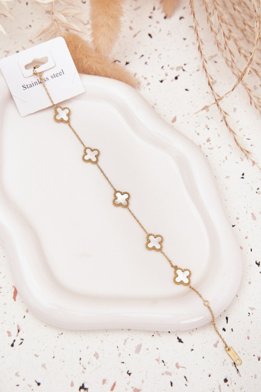 Ein Armband Mit Anhängern Stal NierdzeZuna Gold-PerłoZua