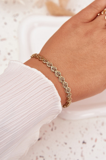Ein Armband Aus Chirurgenstahl goldene Farbe
