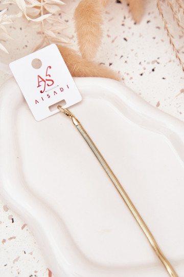 Ein Armband Schlange Aus Chirurgenstahl goldene Farbe 2