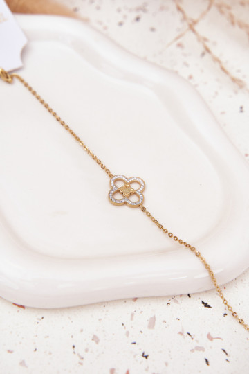 Ein Armband Feminin Aus Chirurgenstahl goldene Farbe 2