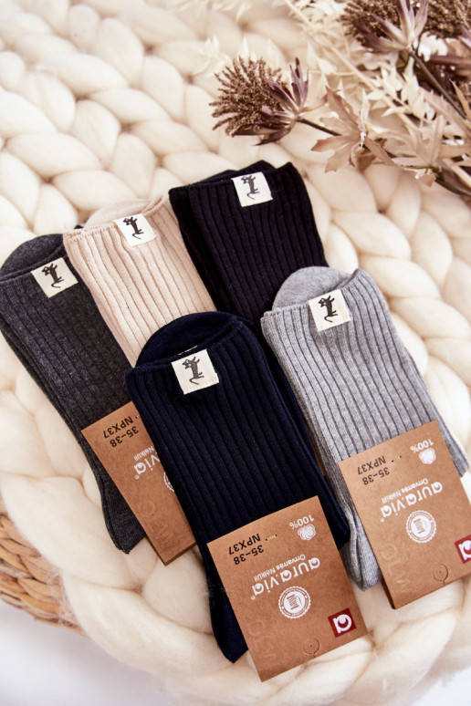 Damensocken ohne Druck Dunkelblau
