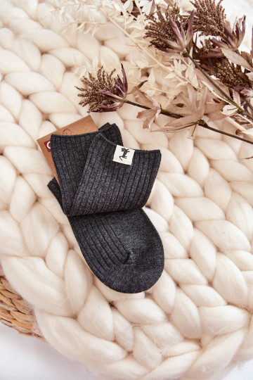 Damensocken ohne Druck graue Farbe 2