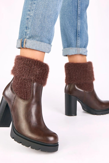 Randy braune Stiefel mit... 2