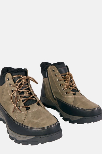 Elias grüne Herren-Boots mit warmem Futter 2