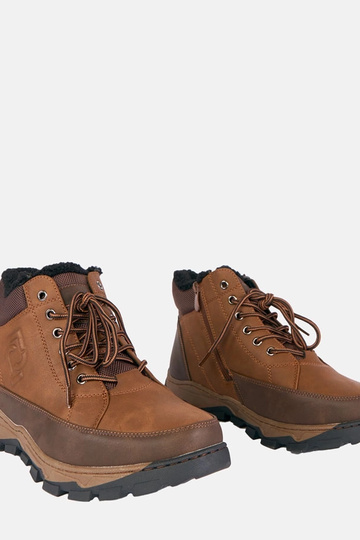 Elias braune Herren-Boots mit warmem Futter 2
