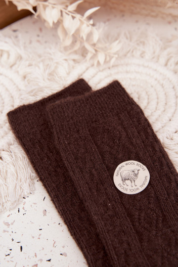 Socken Feminin INełniane CzekoladoZue