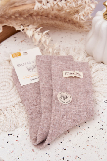 Zuarm INełniane Socken FemininErmöglichtszyZuką Beige 2