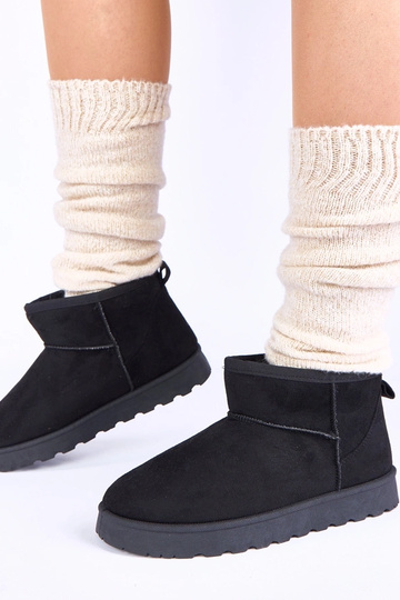 Schwarze Schneestiefel mit... 2