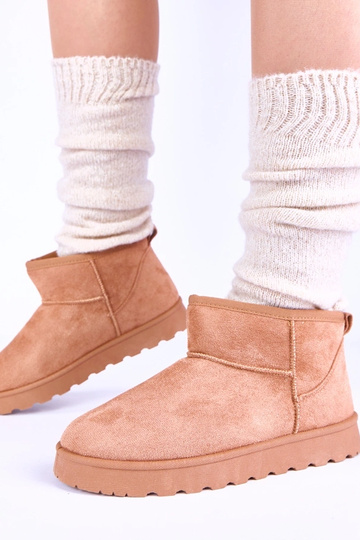 Braune Schneestiefel mit... 2