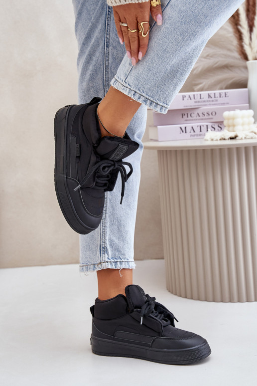 Schneestiefel Feminin Big Star OO274A530 schZuarze Farbe