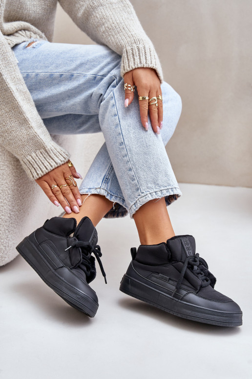 Schneestiefel Feminin Big Star OO274A530 schZuarze Farbe