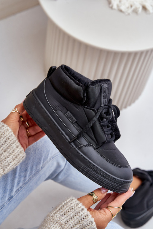 Schneestiefel Feminin Big Star OO274A530 schZuarze Farbe