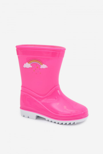 Kinder rosa Gummistiefel „Esalina"