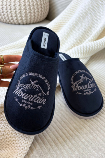 Männlich Hausschuhe Dunkelblau Tiranne 2