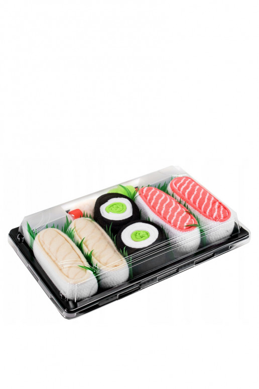 Regenbogensocken Sushi 3 Paare Butterfisch-Es musski-Gurken-Lachs