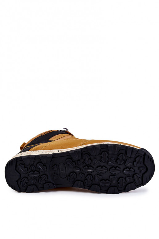 Feminin Groß INanderstiefel Big Star KK274609 braune Farbe